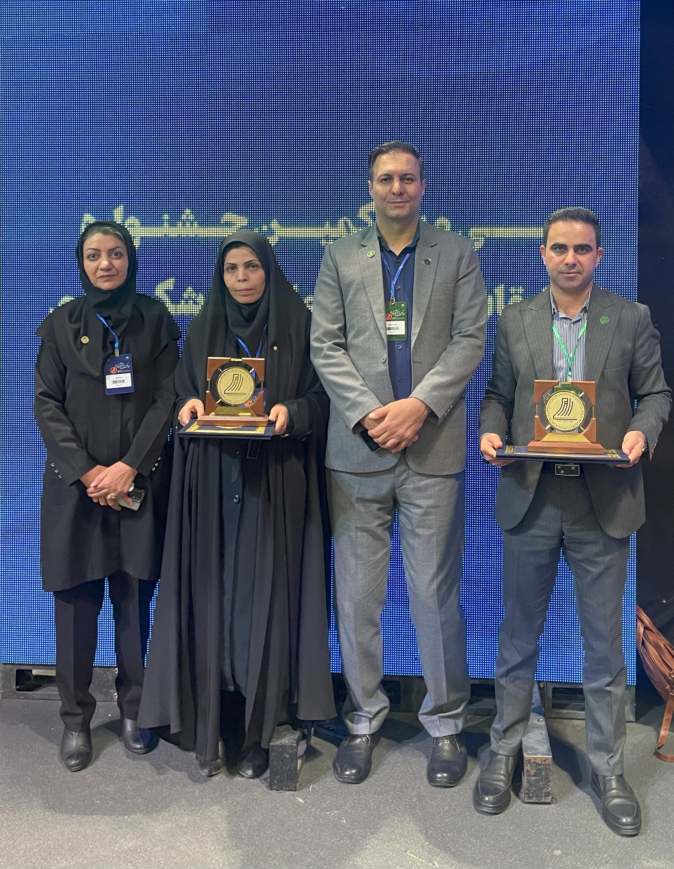 درخشش دانشکده علوم پزشکی سیرجان در سی و یکمین جشنواره رازی وزارت بهداشت، درمان و آموزش پزشکی با کسب همزمان ۲ جایزه